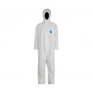 杜邦Tyvek500Xpert防護(hù)服帶帽D級連體防化服TY198S LA-B