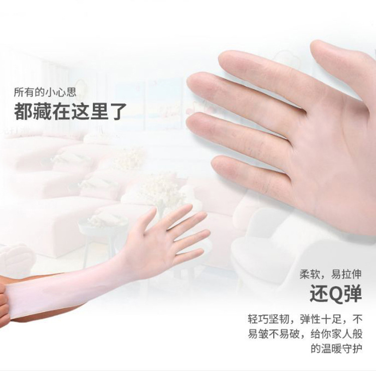 施?？礔890一次性無粉非滅菌橡膠檢查手套圖片8