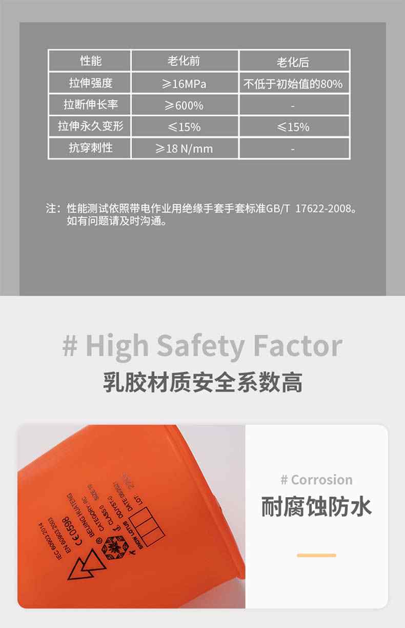 雪蓮0級1000V橙色天然乳膠絕緣工業(yè)手套4.jpg