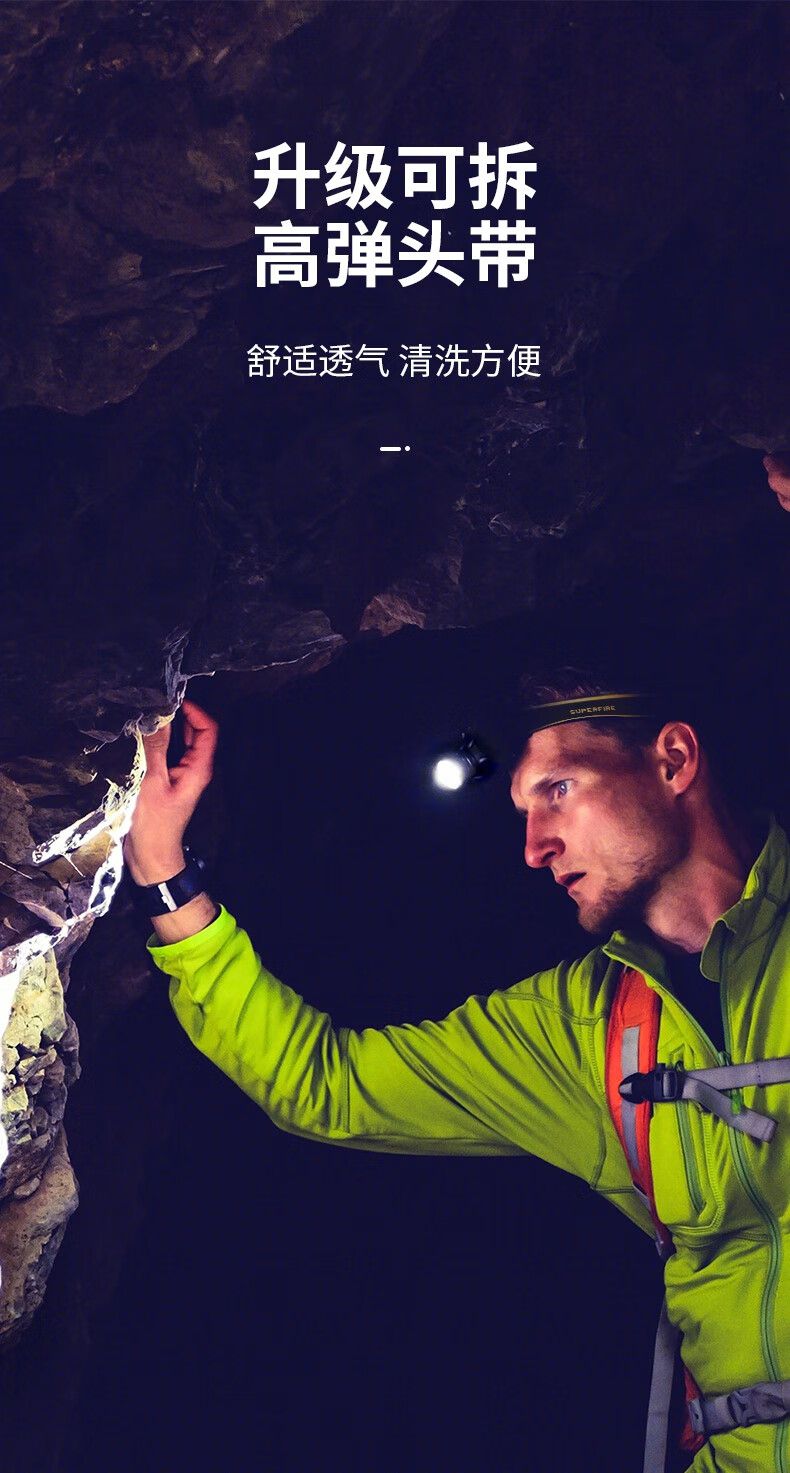 神火HL55-C智能感應(yīng)揮手即亮強(qiáng)光遠(yuǎn)射戶外多用頭燈11.jpg