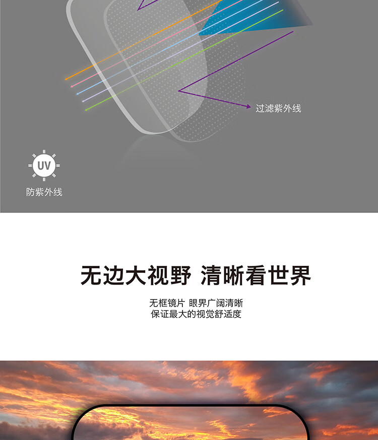 代爾塔101107 HELIUM2 SMOKE防強(qiáng)光款防霧防刮防沖擊安全防護(hù)眼鏡3