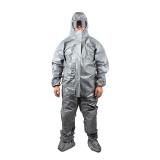 梅思安10114592 CPS601連體帶腳套防化服S