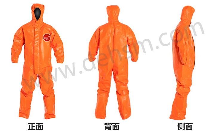 杜邦Tychem ThermoPro阻燃防化服消防款圖片-正面、反面及側(cè)面